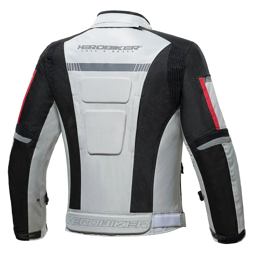 Waterproof Cold-proof Motorbike Jacket Windproof Motorcycle Cycling Protection Jacket  Motocross Riding Clothing